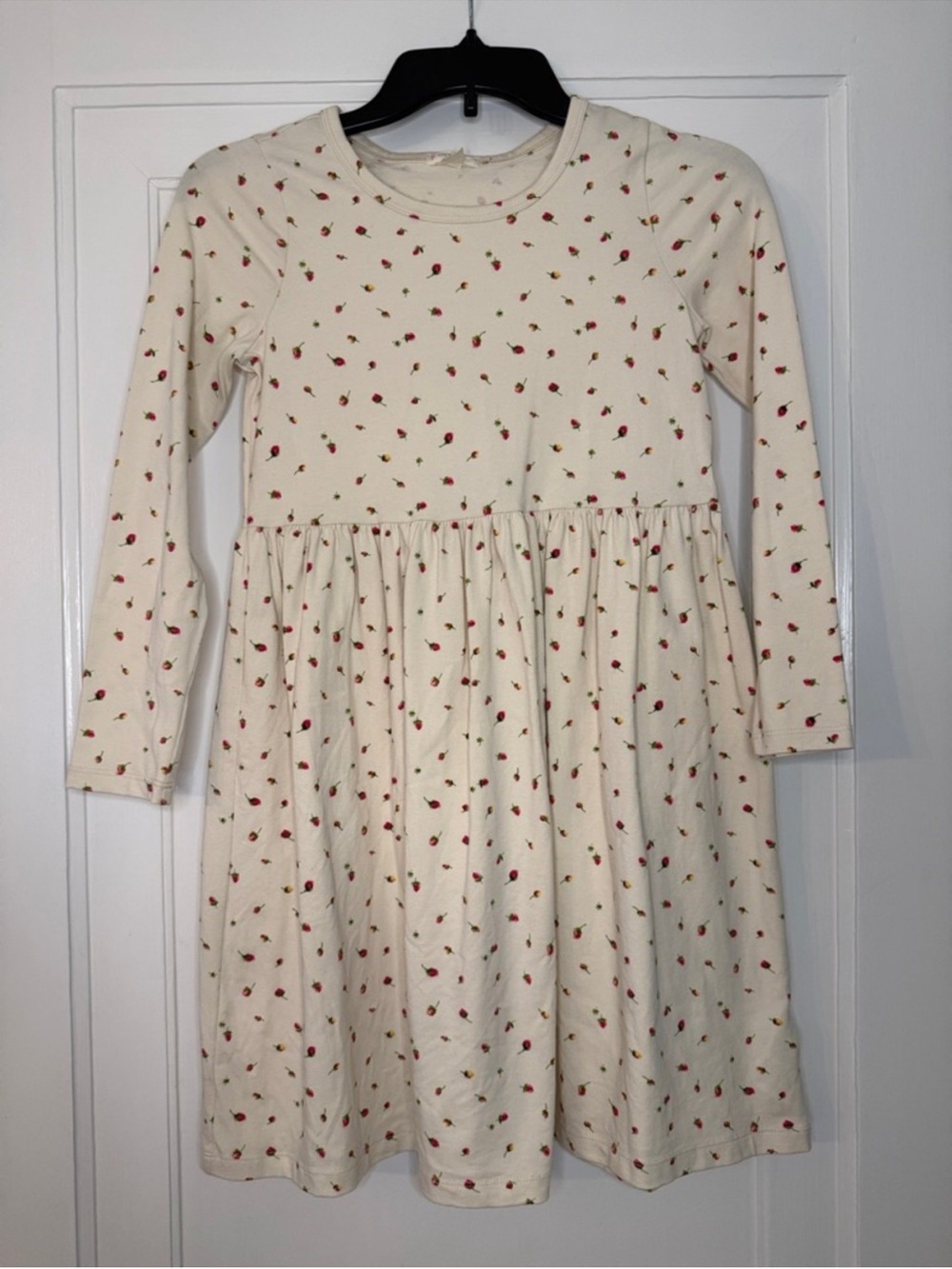 Crewcuts Girls Floral Dress Size 10 | Cream Rosebud Twirl Dress